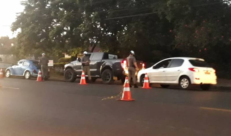 29ºBPM de Ijui realiza   Operação Cidade Tranquila