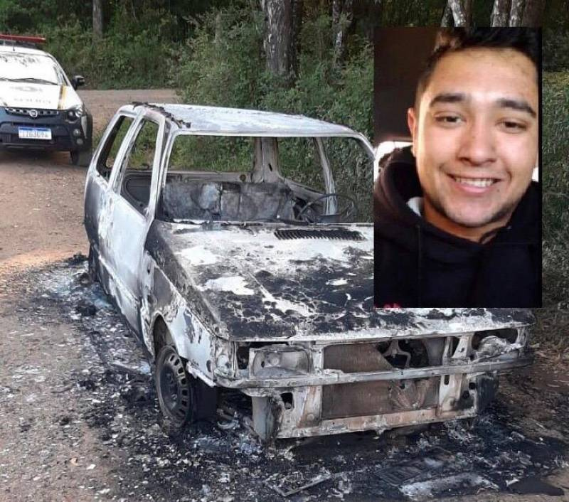 Polícia confirma morte de motoboy desaparecido em Bento 