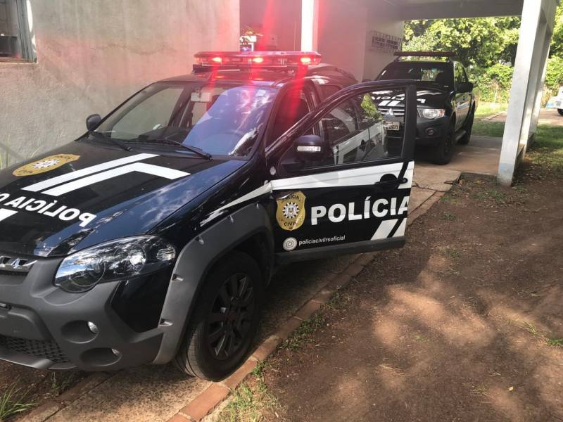 Homem é preso pela Polícia Civil por incêndio criminoso em Porto Xavier