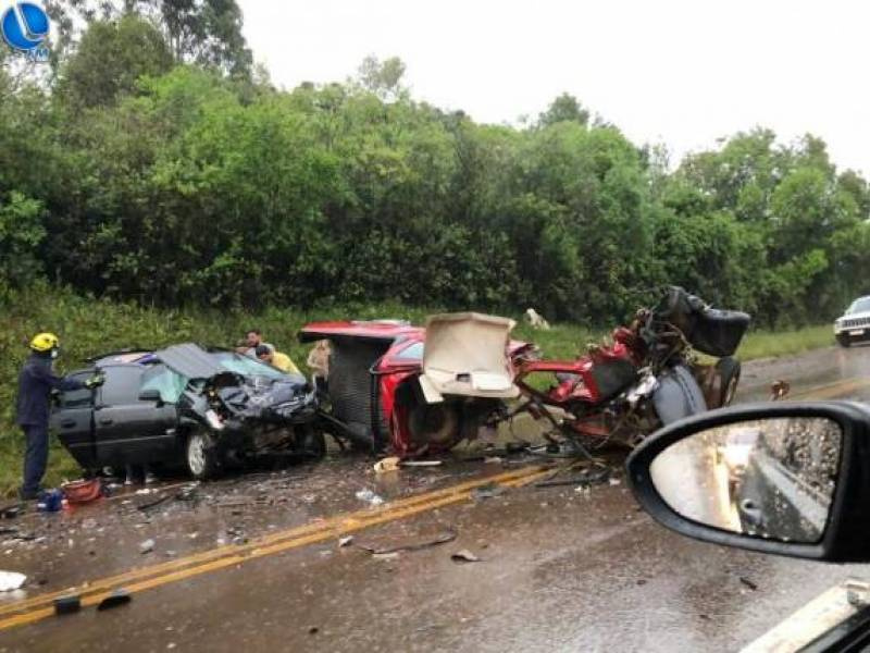 Colisão deixa dois mortos na BR-285