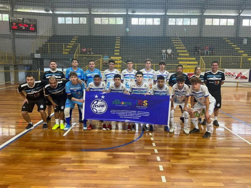 Sub-15 da ASAF vence o Argentinos de Juniors de Uruguaiana