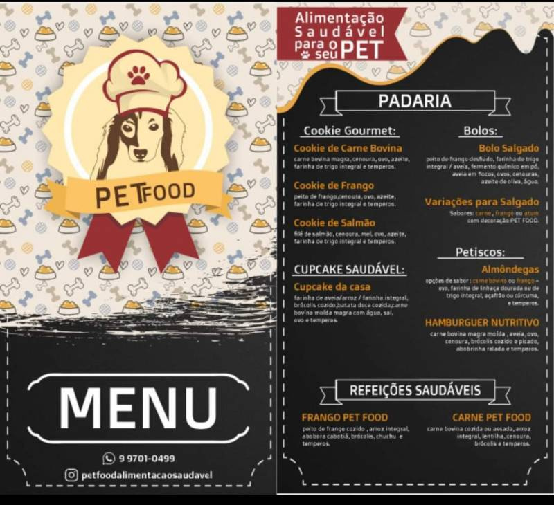 Santo Ângelo tem Padaria Pet alimentação saudável para seu PET