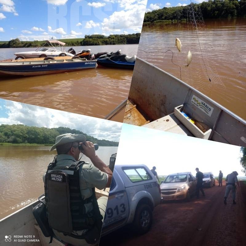 PATRAM de Santo Ângelo intensifica fiscalização da pesca predatória na região das missões e Ijui