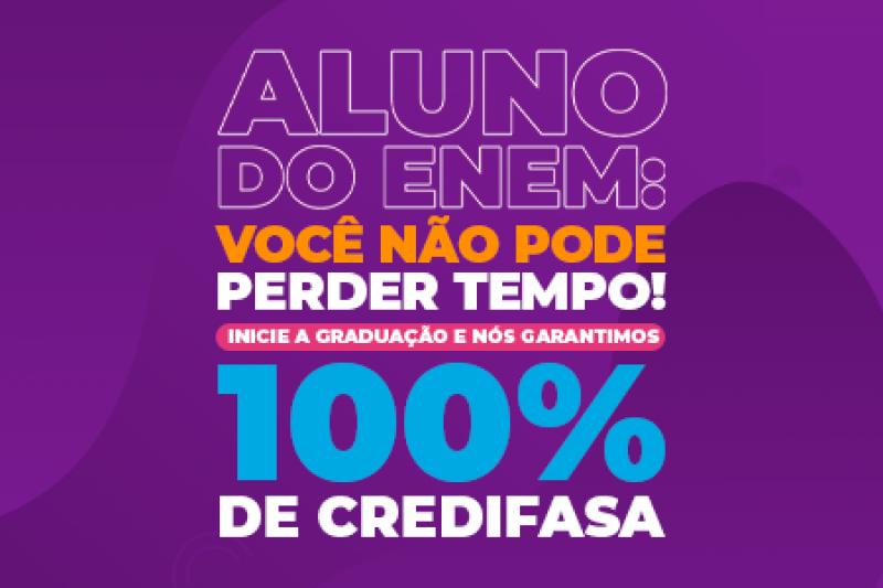 VESTIBA 2021 - FASA garante 100% de Crédito Estudantil aos alunos que participaram do 