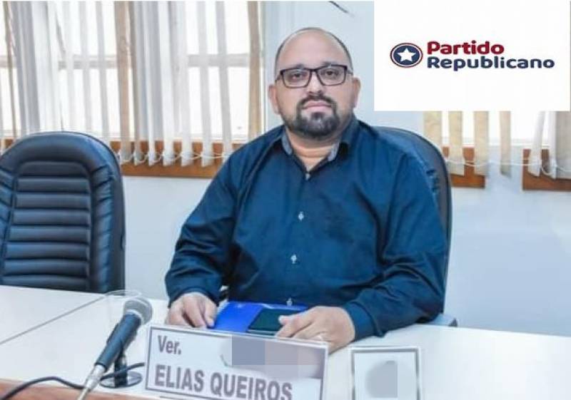 Vereador Elias Queirós deixa MDB e assina no Republicanos