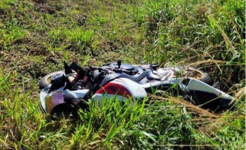 Acidente com três motos e um caminhão deixa homem morto na BR-282 em Xaxim