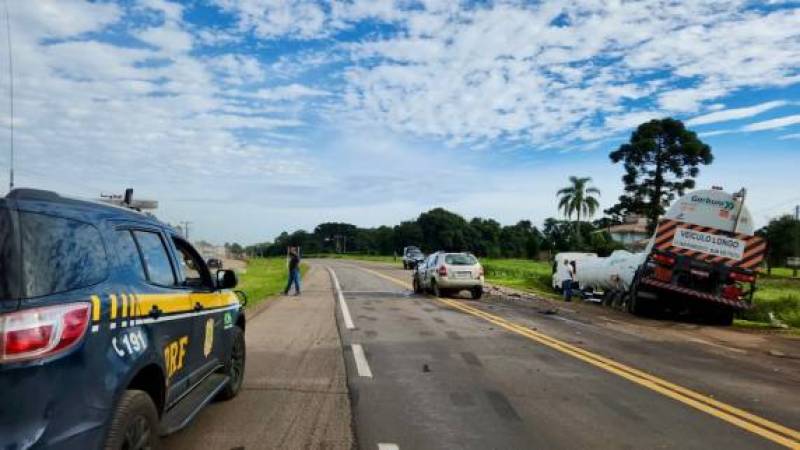PRF atende acidente com morte na BR 285 em Mato Castelhano
