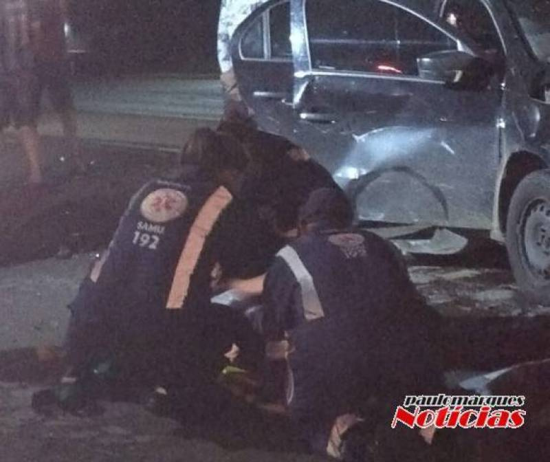 Mulher e criança ficam feridos em acidente na BR 472 em Boa Vista do Buricá