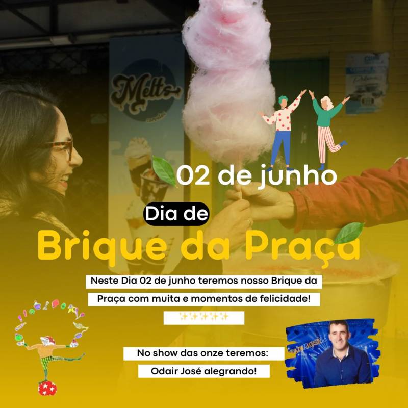 Músico Odair José é atração no Brique da Praça no domingo,02