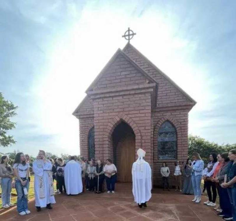 Giruá tem capela em homenagem a Carlo Acutis, adolescente que deve ser o primeiro santo millennial