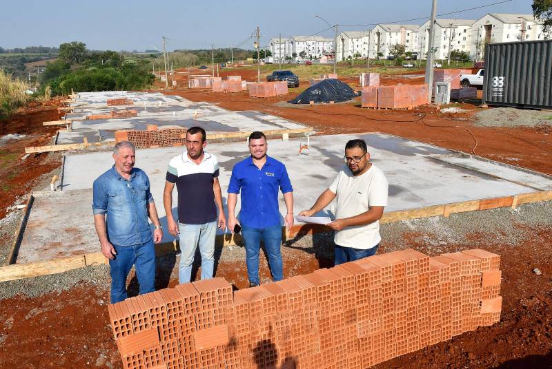 Avançam obras do novo loteamento habitacional