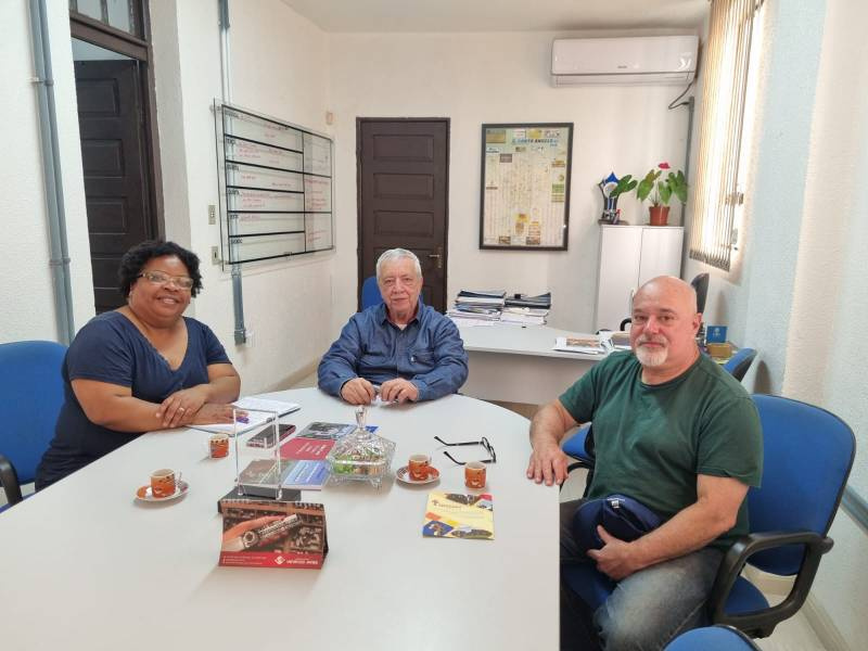 Técnicos do STE mantiveram encontro com secretário de Desenvolvimento Econômico de Santo Ângelo