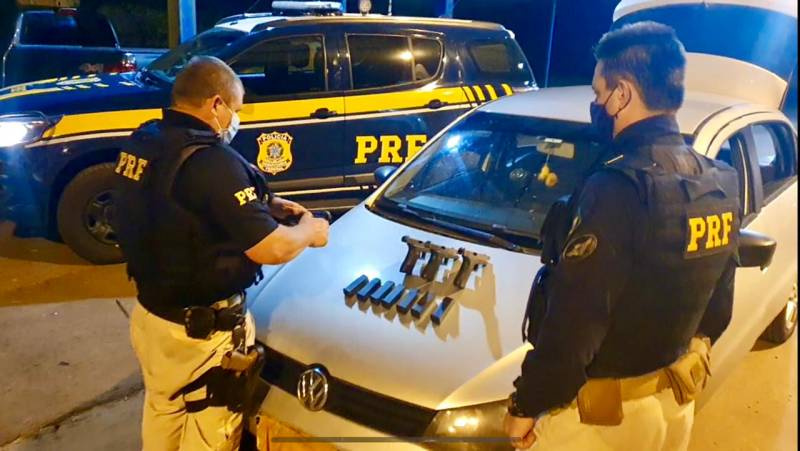 PRF prende casal de Panambi por tráfico de armas