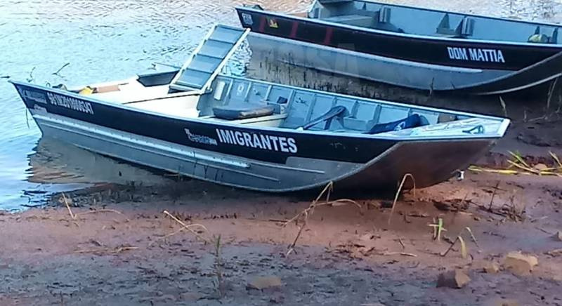 Quatro barcos roubados no rio uruguai. Dois foram encontrados