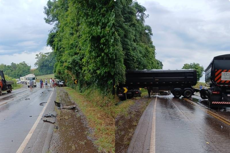 Morre condutor de veículo acidentado na BR 158, em Panambi