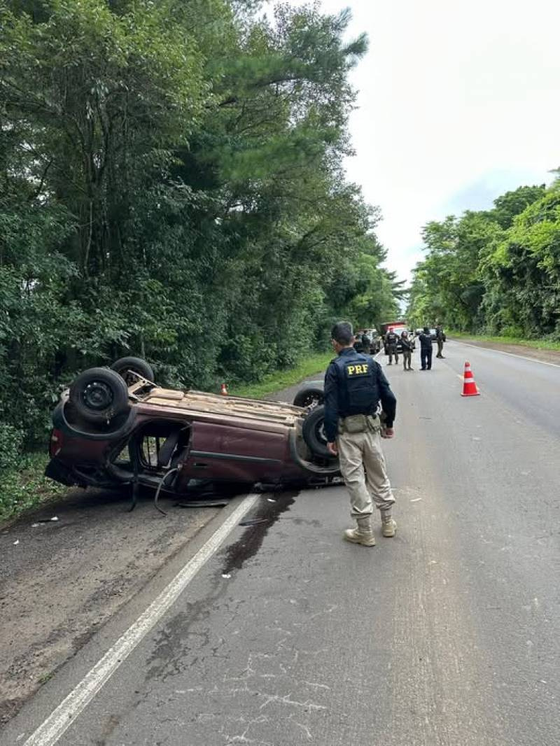 Morador de Santo Augusto morre em acidente na BR 287, em Santiago