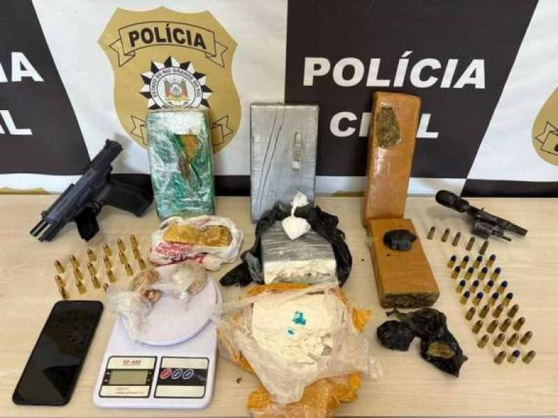 Polícia Civil prende mulher por armazenar drogas em Ijuí