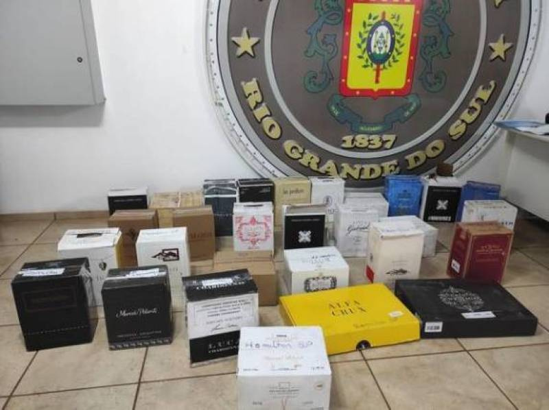 BM apreende bebidas por descaminho em Santa Rosa