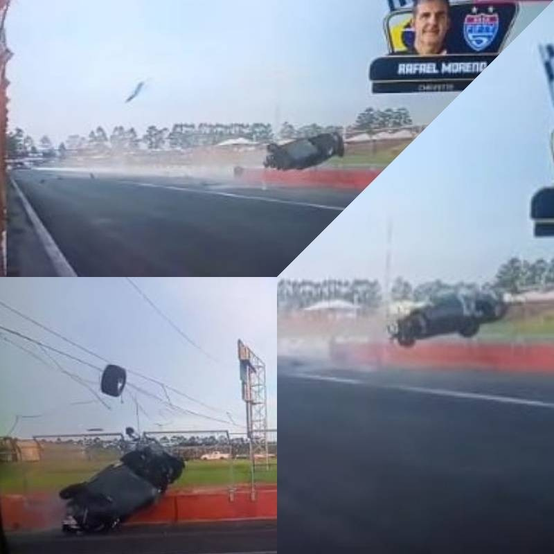 Piloto de provas de Santo Ângelo sofre grave acidente durante disputa no Velopark