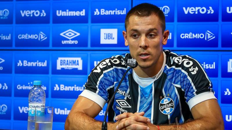Apresentado, Churín vê Grêmio como maior desafio da carreira