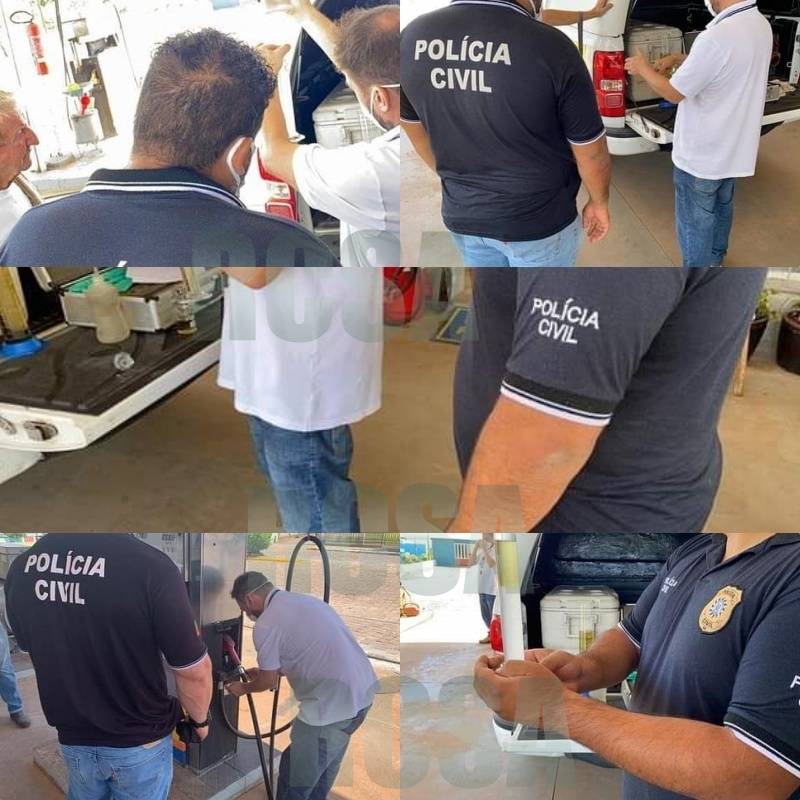 Polícia Civil deflagra peração combustível em Estrela Velha RS