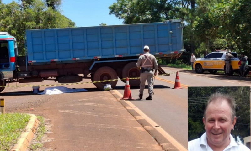 Identificado motociclista morto em violento acidente em Ijuí