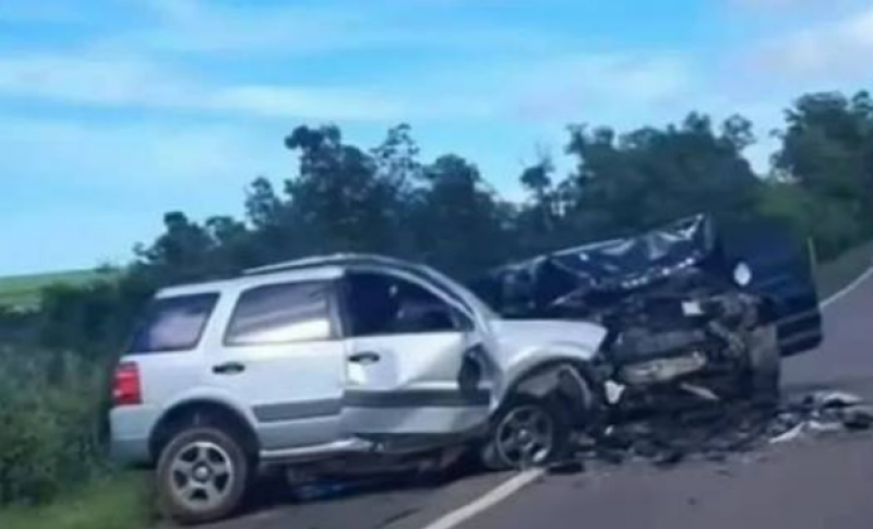 Colisão frontal na BR-290 deixa um morto em Rio Pardo