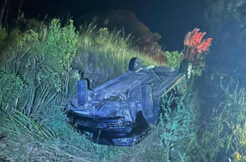 Saída de pista deixa jovem ferido na ERS-332, entre Arvorezinha e Soledade