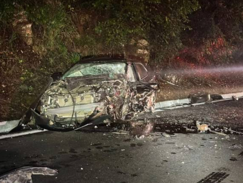 Colisão frontal deixa um morto e cinco feridos na BR-158, em Cunha Porã