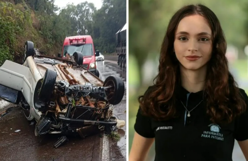 Jovem de 18 anos morre em capotamento de veículo na BR-153