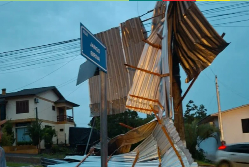 Chega a 34 número de municípios afetados pelos temporais no RS