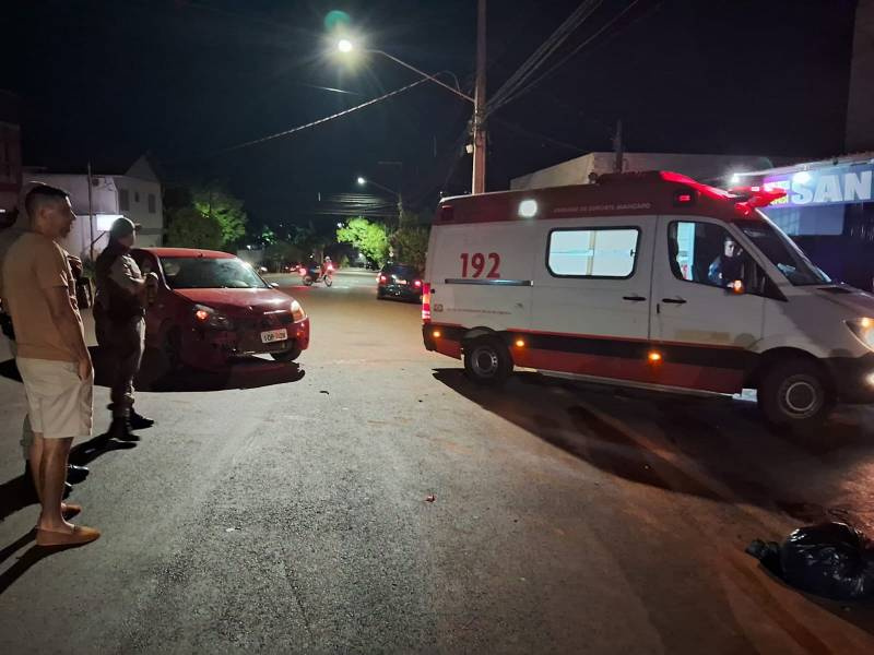 Motorista de Sandero testa positivo para álcool após acidente com motociclista em Ijuí