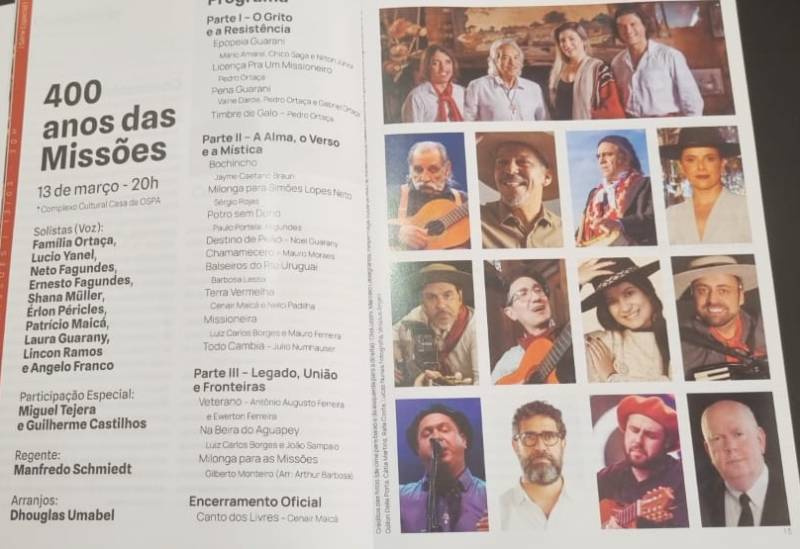 Dr. Silvano Saragoso: A Estrela Missioneira brilhou no Palco Sagrado da OSPA em Porto Alegre