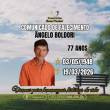 Familiares participam o falecimento do Senhor ÂNGELO BOLDORI