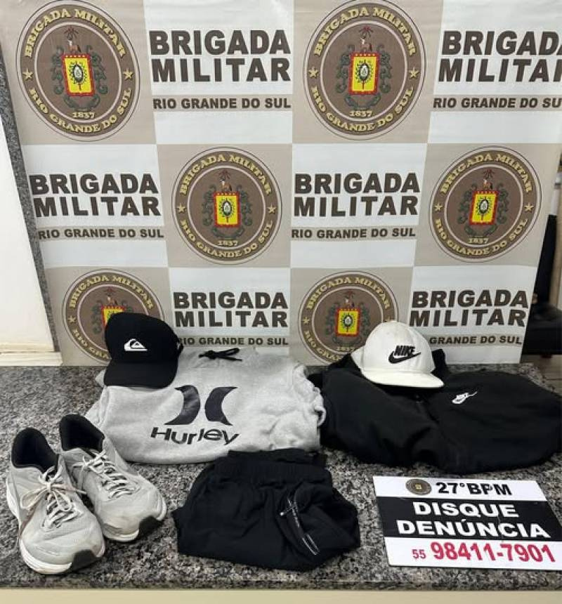 Brigada Militar prende suspeito e apreende adolescente envolvidos em homicídio em Santo Ângelo