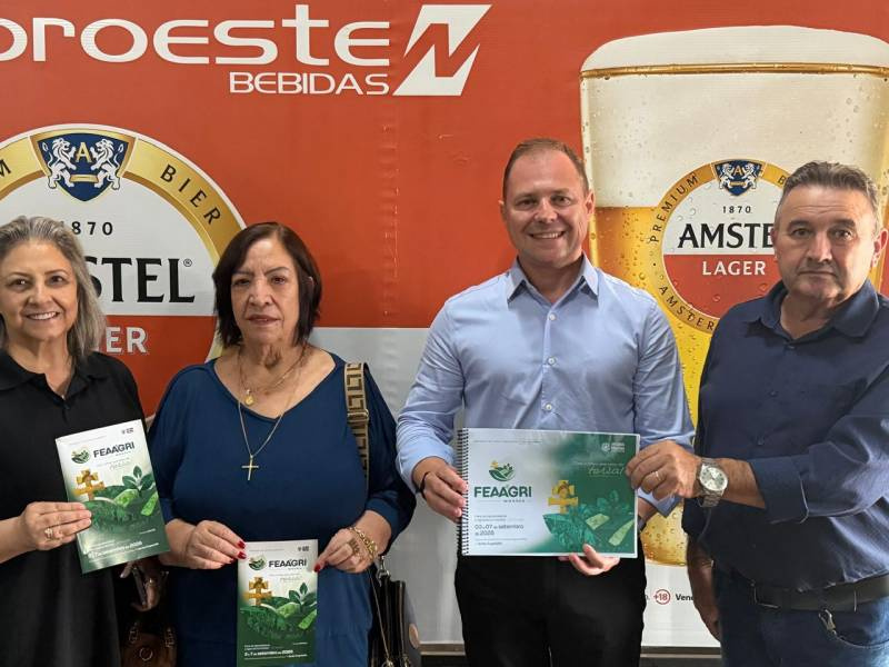 FEAAGRI confirma parceria com a Noroeste Bebidas