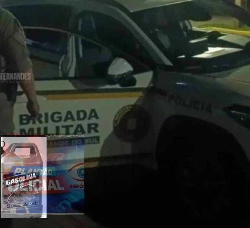 Homem agride mulher, espalha gasolina e ameaça matar família diante de crianças