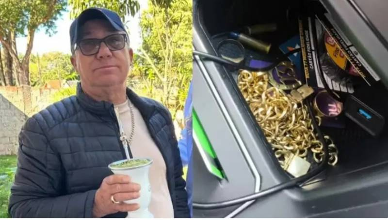 Neto cruza 670 km para matar o avô e roubar jóias de ouro da família