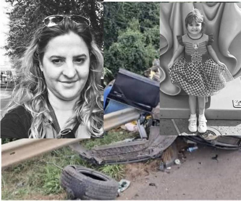 Família natural de Catuipe sofre acidente na BR 386. Mãe e filha são vitimas fatais