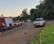 Acidente deixa mulher ferida na ERS-155, em Ijuí