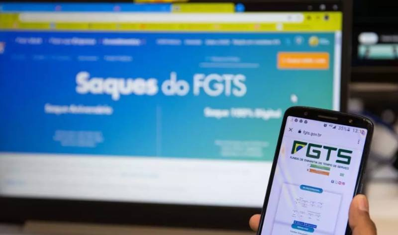 Trabalhador com renda de até cinco salários mínimos poderá sacar até 20% do FGTS para pagar dívida