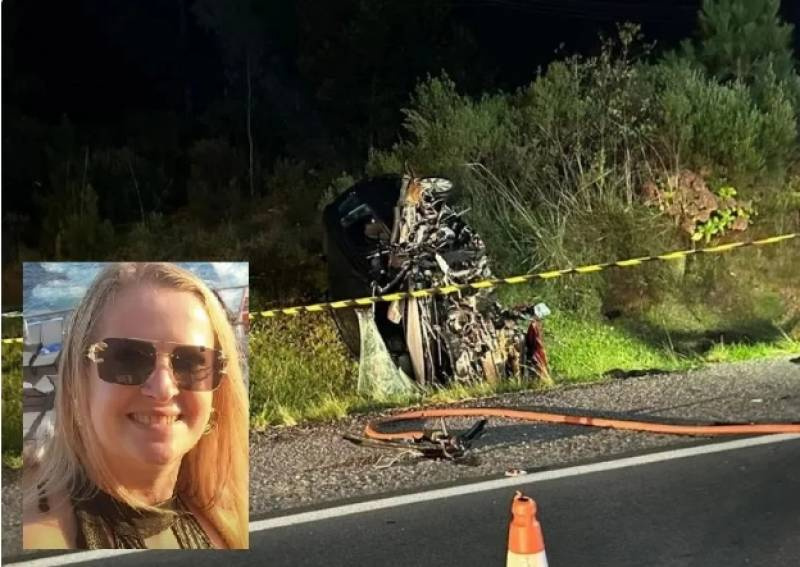 Esposa de empresário e músico da Banda Alma Nova morre em acidente de trânsito na serra gaúcha