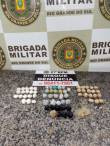 Brigada Militar de Santo Ângelo prende individuo por tráfico de drogas