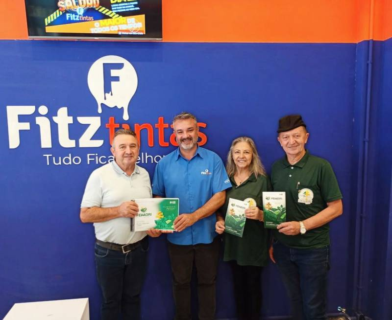 FEAAGRI MISSÕES apresenta plano de captação à Fitz Tintas e confirma participação na Construmóveis Sicredi