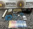 Brigada Militar prende homem por tráfico de entorpecentes e posse irregular de munição em Santo Ângelo