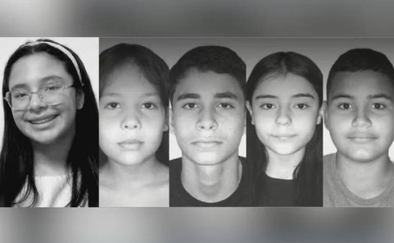 Cinco estudantes de colégio militar morrem em acidente entre van escolar e caminhão na GO-518