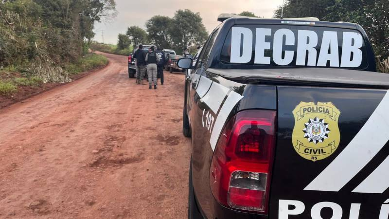 Policia Civil desarticula grupo especializado em furtos rurais nas Missões e Vale do Jaguari- dois homens presos