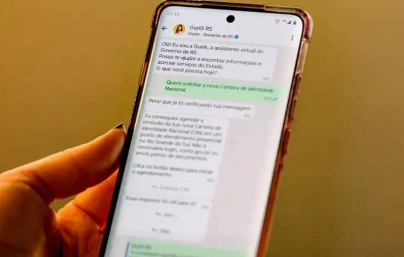 Carteira de identidade pode ser solicitada pelo WhatsApp no Rio Grande do Sul