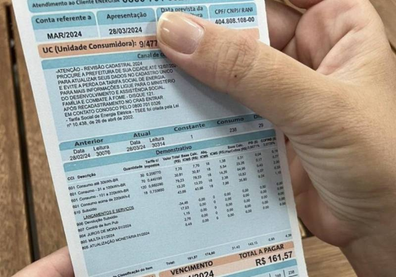 Conta de luz deve subir 8,6% em 2026, diz Aneel